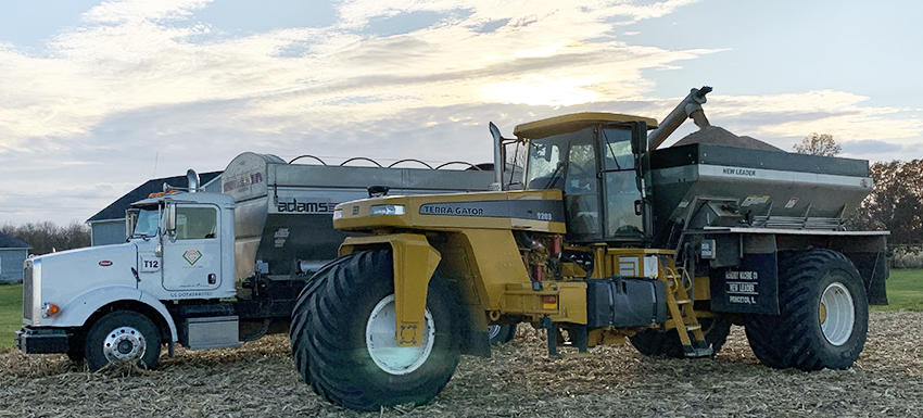 Diamond Ag harvesting equipment